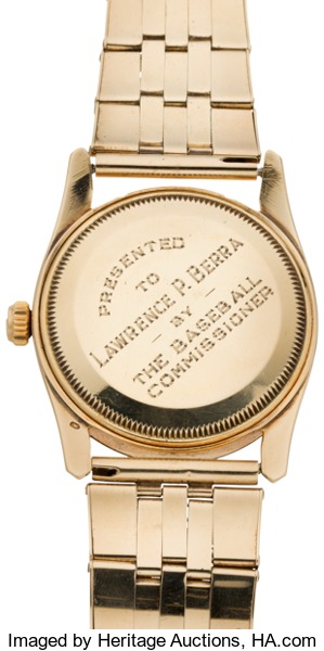 1956 New York Yankees World Series Championship Rolex 2