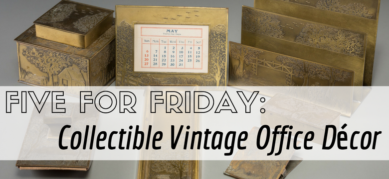 Five for Friday: Vintage Office Décor Creates Personality