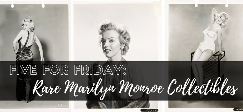 What are Rare Marilyn Monroe Photos, Collectibles and Memorabilia Worth?
