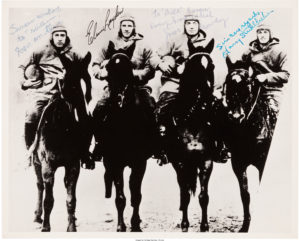 1924 The Four Horsemen of Notre Dame Signed Photograph