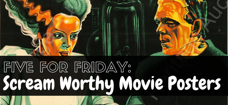 Five for Friday: Movie Posters Give 5 Reasons to Scream