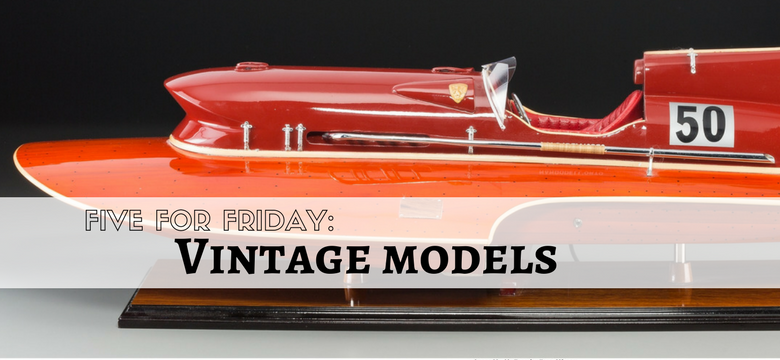 Five for Friday: Gifts for The Gentleman Collector- Charles Schalebaum’s Vintage Models
