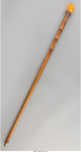 A Bamboo Gaming Cane, late 19th century