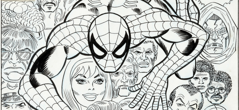 Record-Breaking Spider-Man Original Art by John Romita, Sr.