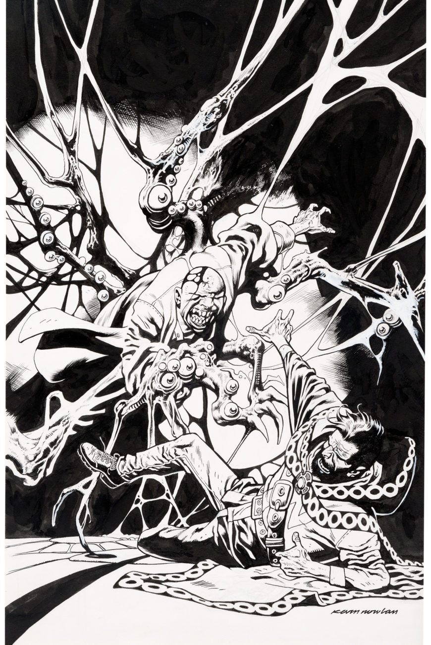Kevin Nowlan Doctor Strange #19 Cover Original Art (Marvel, 2017)