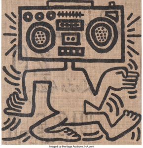 Pop Art - Keith Haring USA-1, 1984