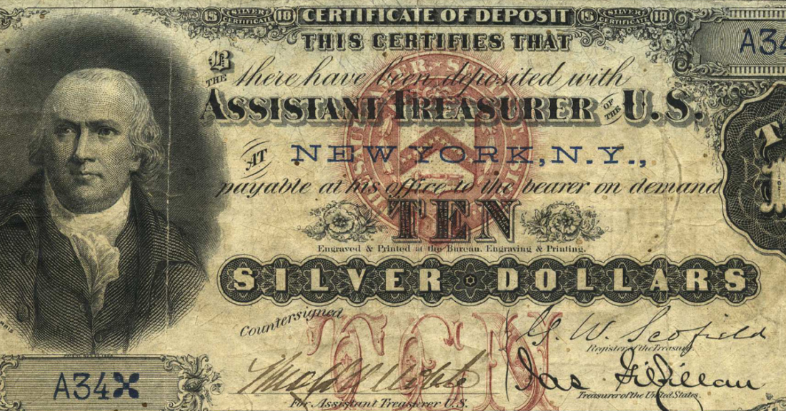 How Much Is A One Dollar Silver Certificate Worth