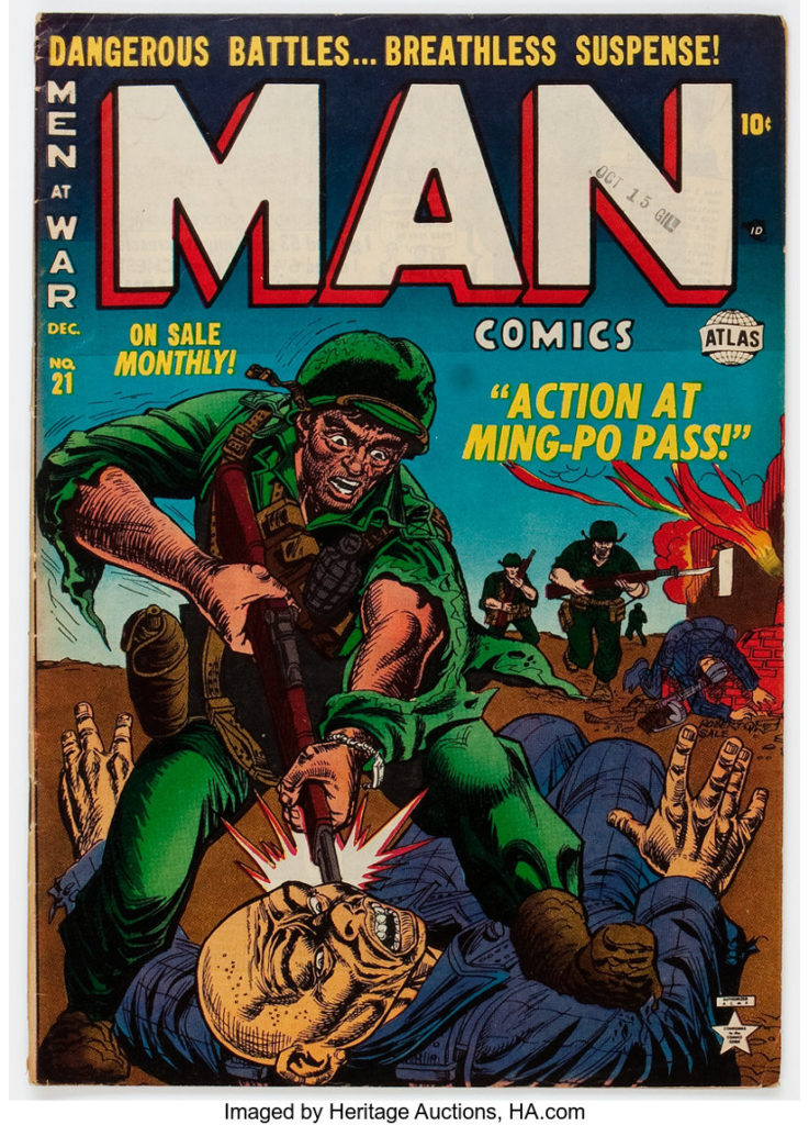 Man Comics #21 (Atlas, 1952) Condition: VG/FN
