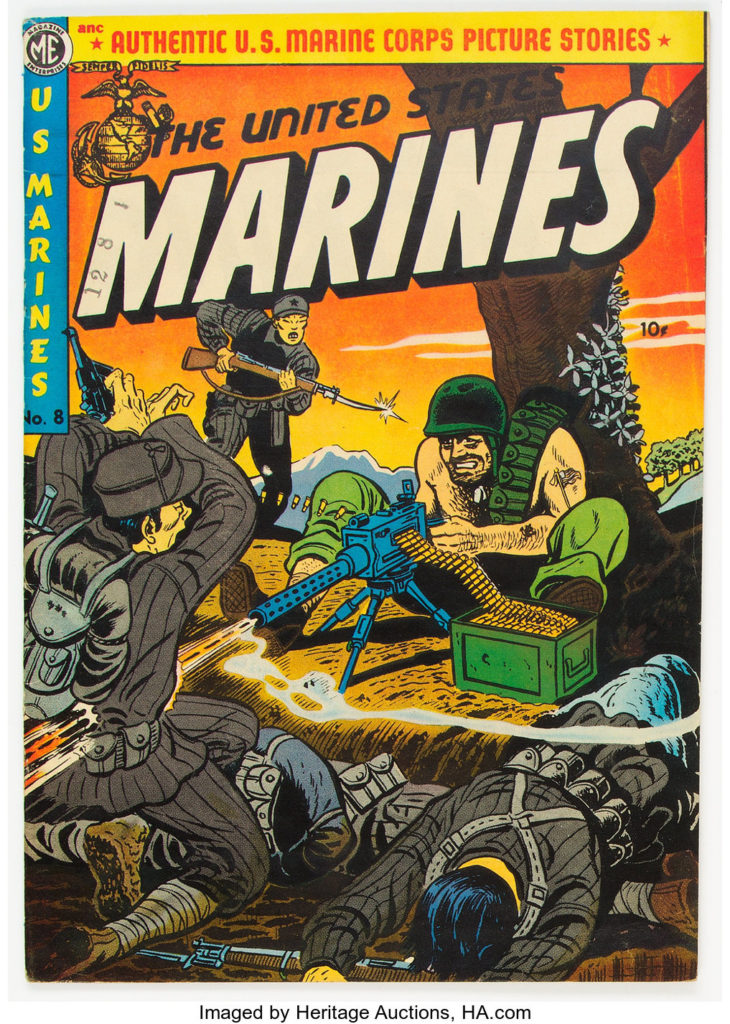 United States Marines #8 (Magazine Enterprises, 1952) Condition: FN/VF