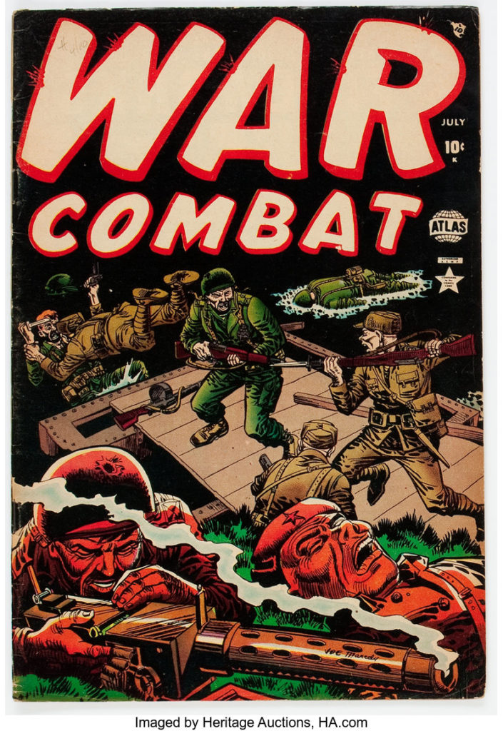 War Combat #3 (Atlas, 1952) Condition: FN-