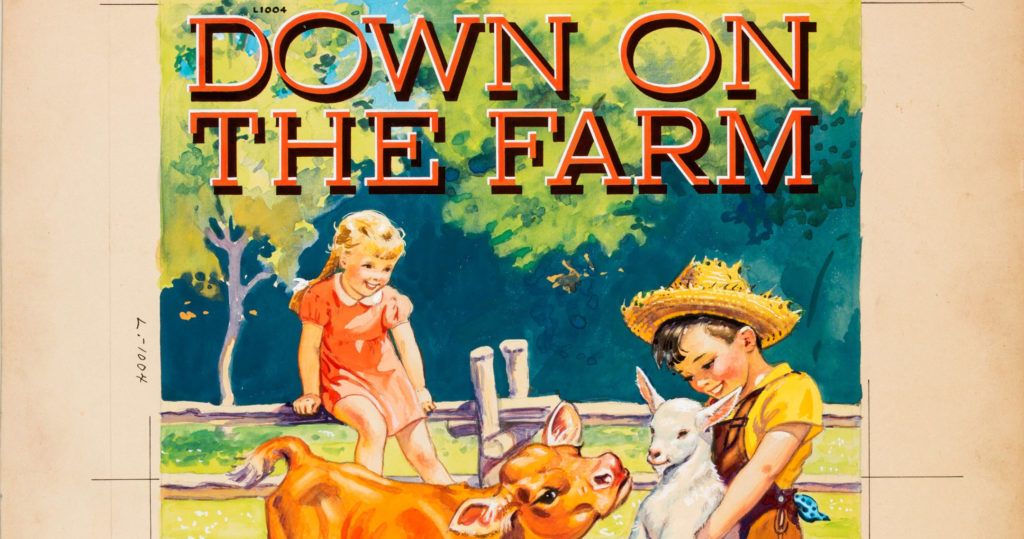 down on the farm book cover art