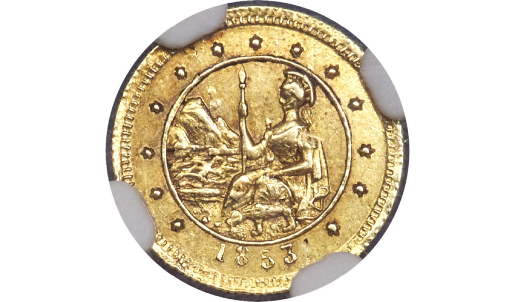 liberty type gold coin