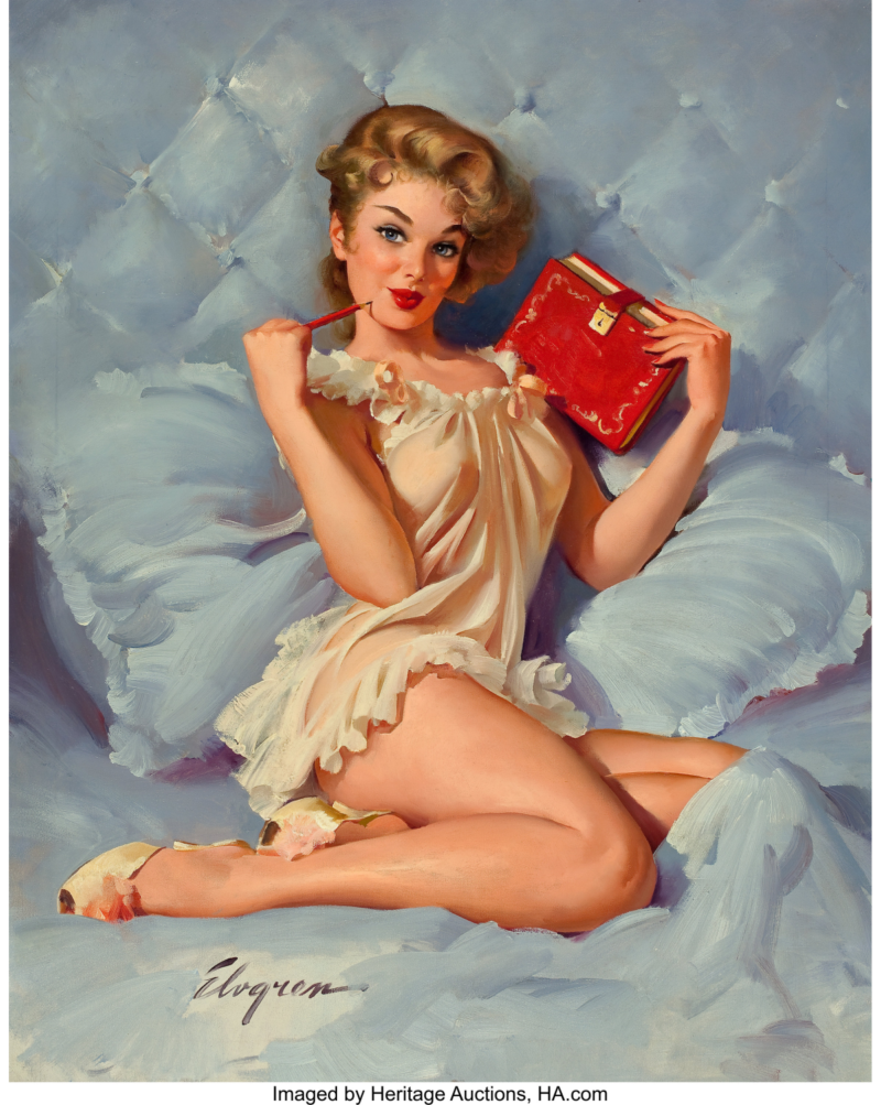 Vintage '60s Pin Up By Gil Elvgren | Pin Ups Of The Past | Pinterest