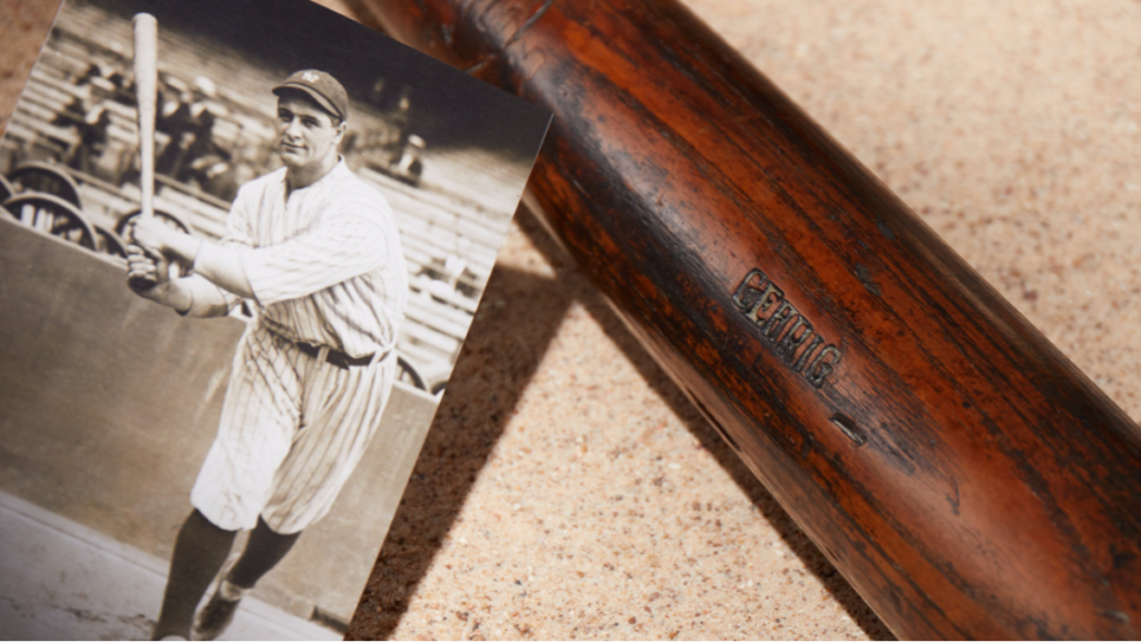 Lou Gehrig’s “Bat Zero” Sells For Over $1,000,000