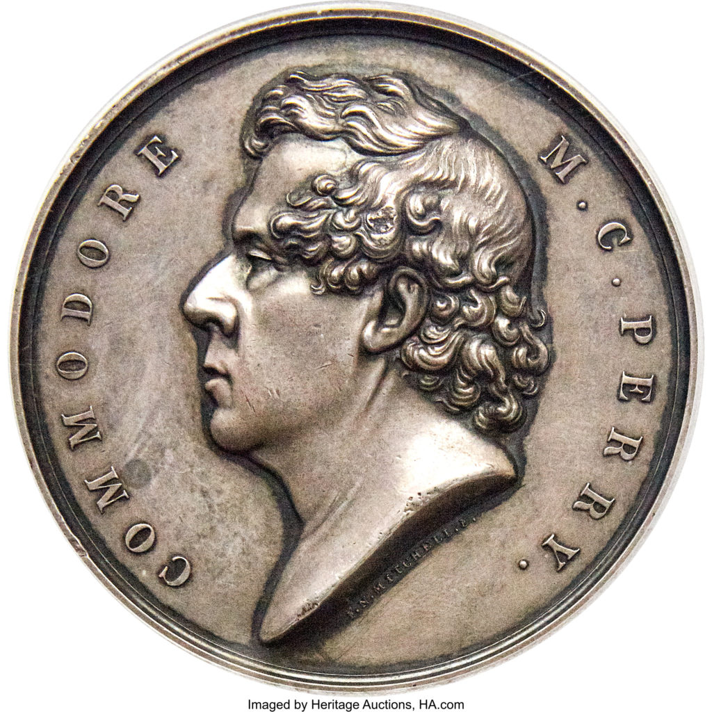 Impressive Commodore Perry Medal Tells the Story of Ninja Spies