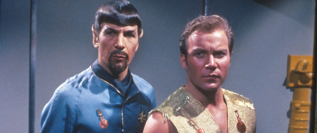 Mirror, Mirror Out In Space, Why’s that Goatee on Spock’s Face?!