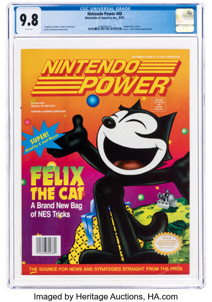Nintendo Power Magazine Cover 40