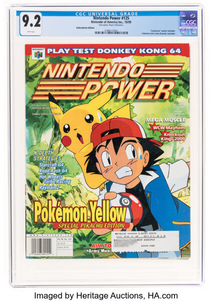 Nintendo Power Magazine Cover 125