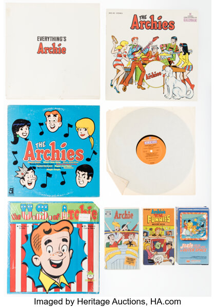 Archie multimedia auction lot