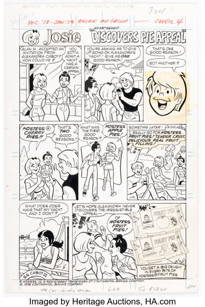 Hostess Twinkie comic ad