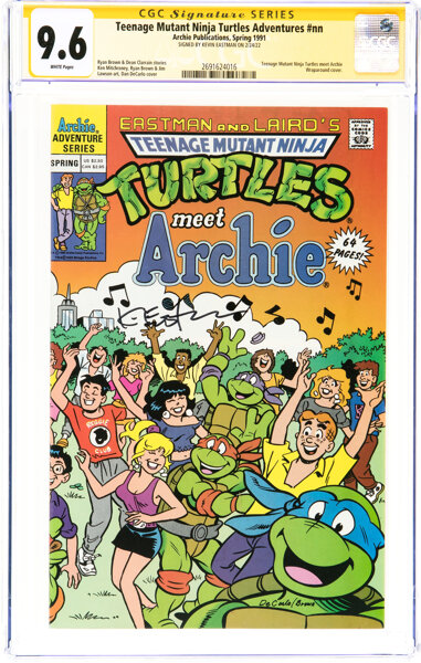 Archies meets Teenage Mutant Ninja Turtles comic book