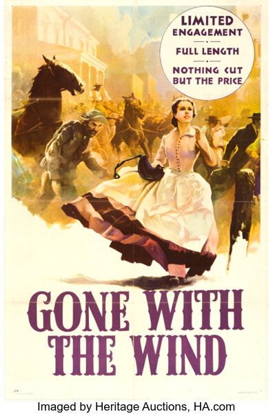 goin with the wind movie poster
