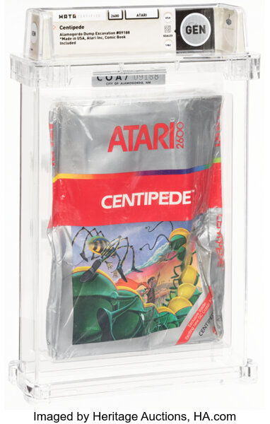 Centipede video game cartridge