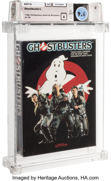 Ghostbusters video game cartridge
