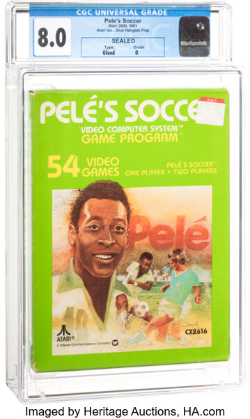 Pele's Soccer Atari game
