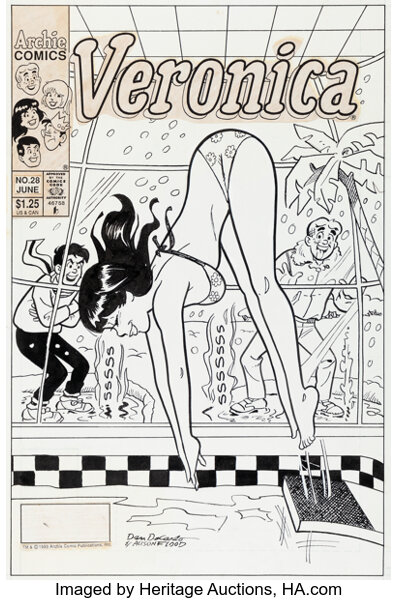 Veronica comic cover
