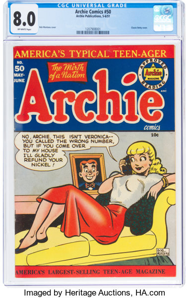 Archie #50 comic