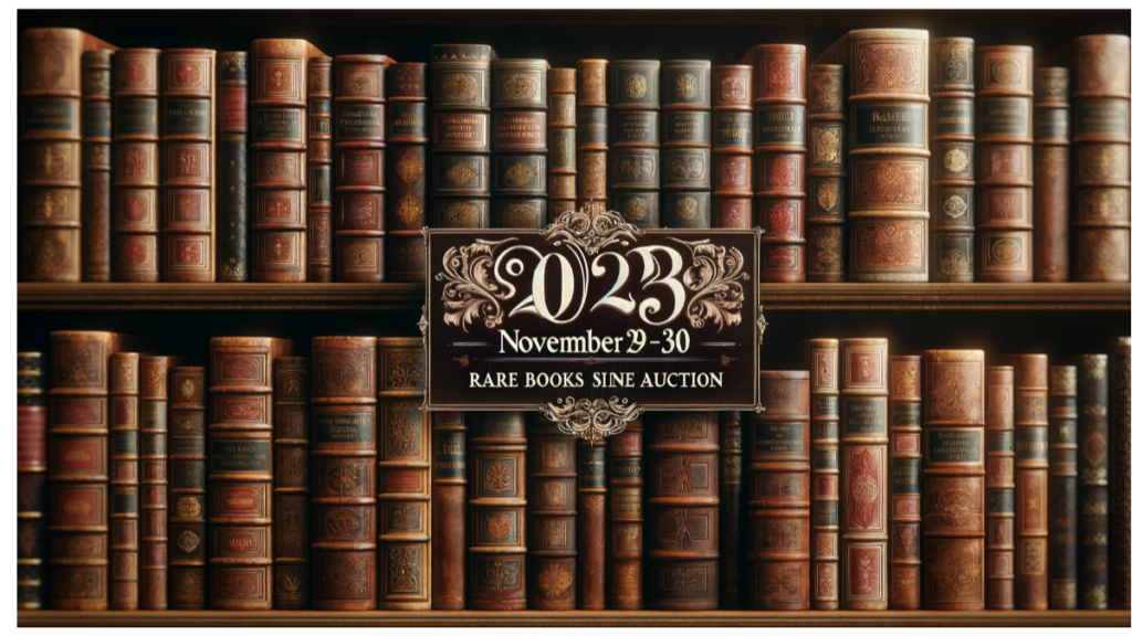 November 29 – 30 Rare Books Signature Auction