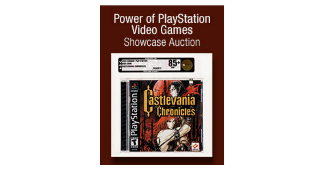 Power of PlayStation Video Games Showcase Auction – December 14, 2023