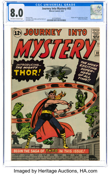 Journey Into Mystery #83 comic book