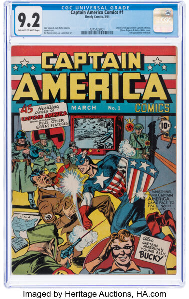 Captain America comic issues